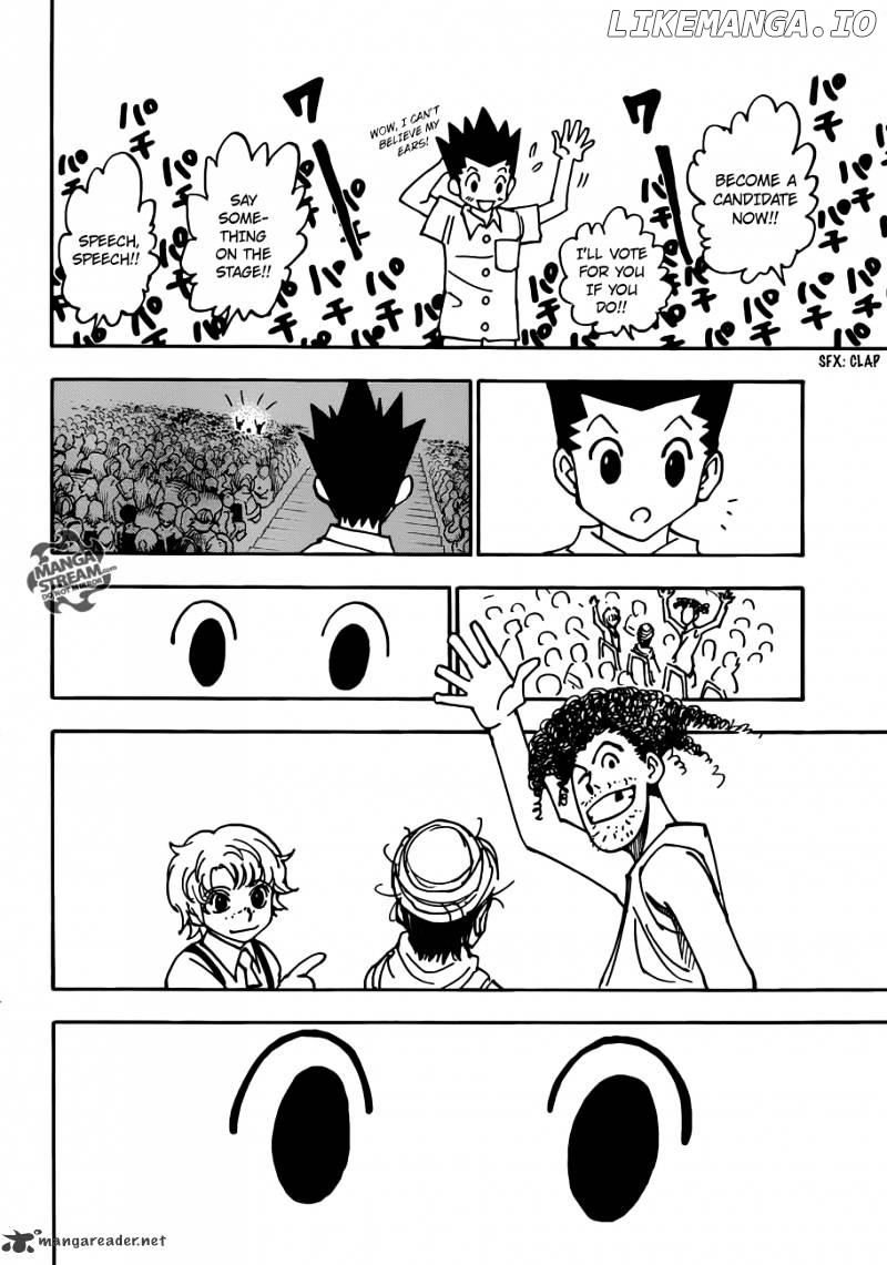 Hunter x Hunter, Chapter 334 image 18